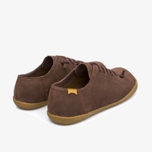 Camper Dark Brown Casual Shoes Mens - Peu Online Ireland | IMPFG4637